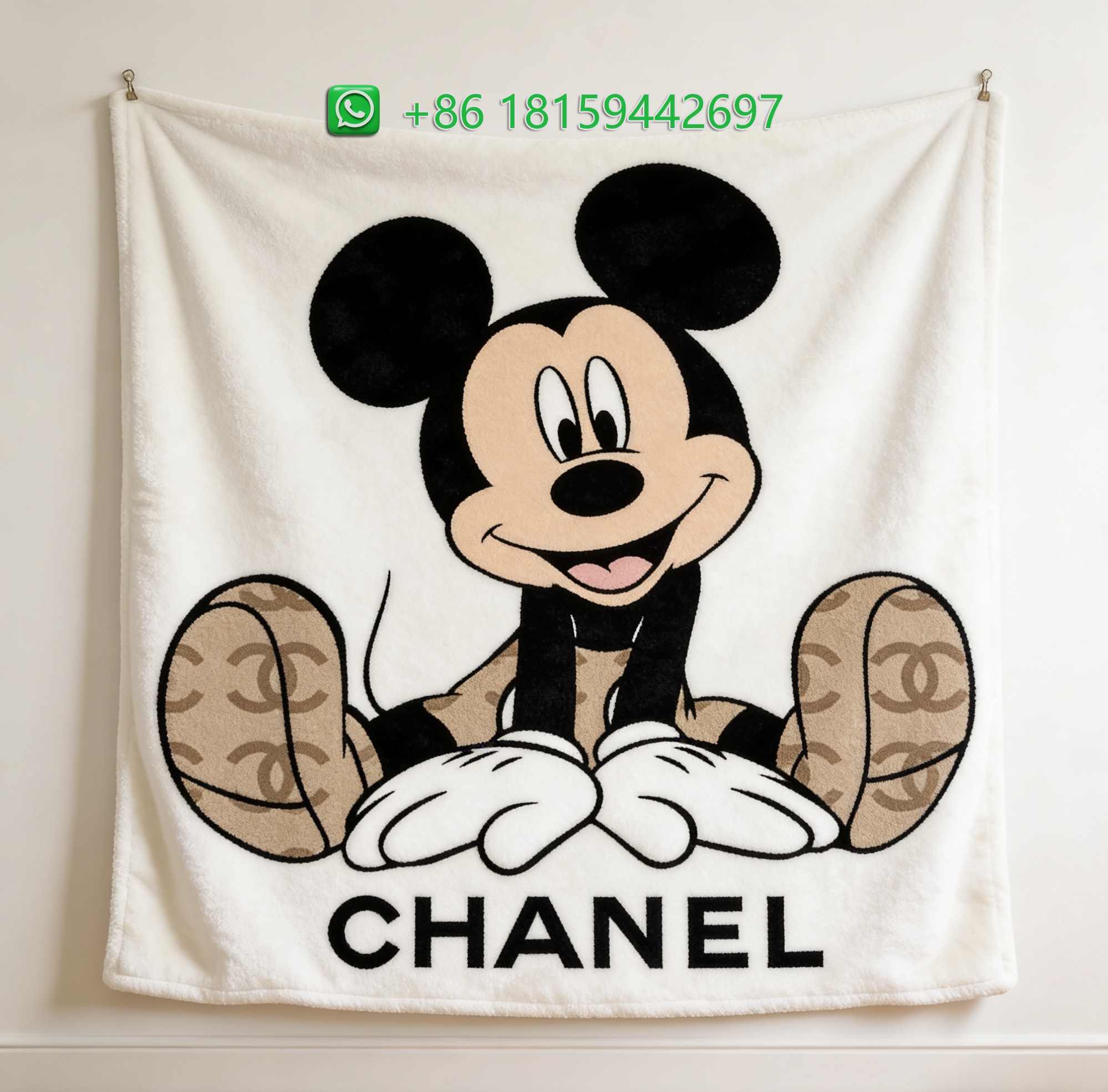 Chanel Throw Blankets